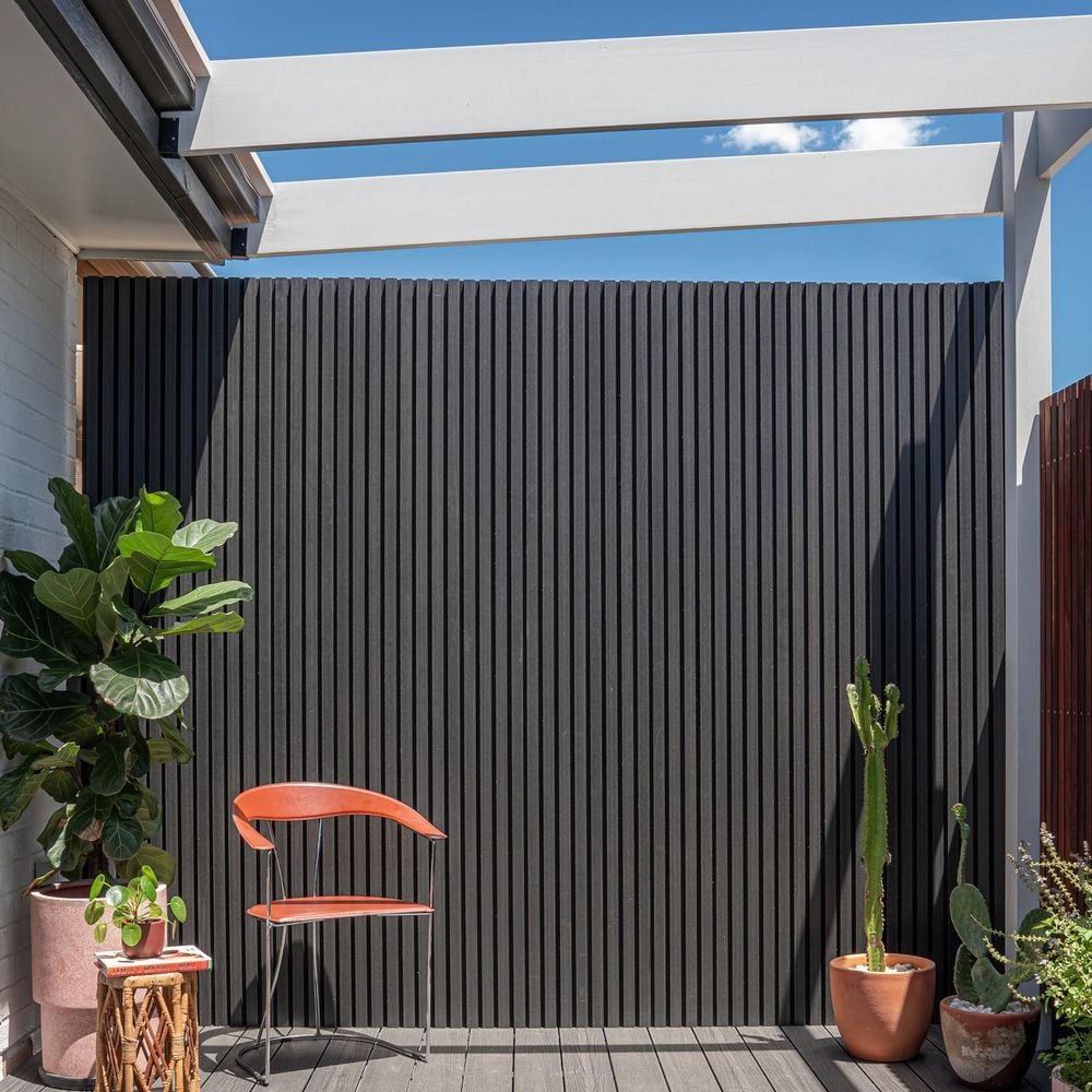 WPC Exterior Wall Panels | UV & Weather Resistant Cladding Panels | Modern Facade Paneling for Homes & Buildings - Grey | 114’’H x 7.8’’W - PICK UP ONLY (4309 Steeles Ave West)