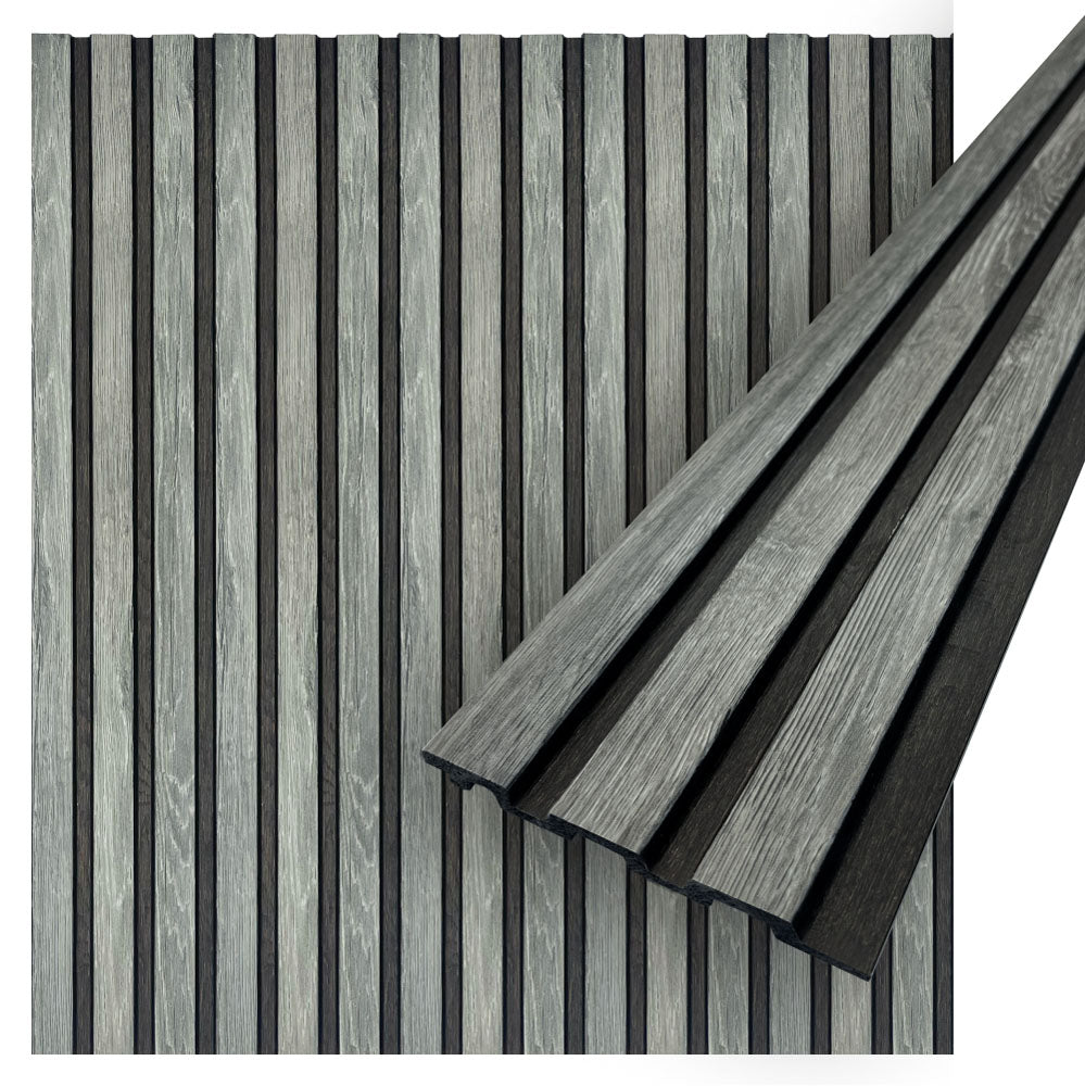 EMMA Collection | Waterproof Slat Panel | 94.5” x 4.8” | 3.15 sqft.