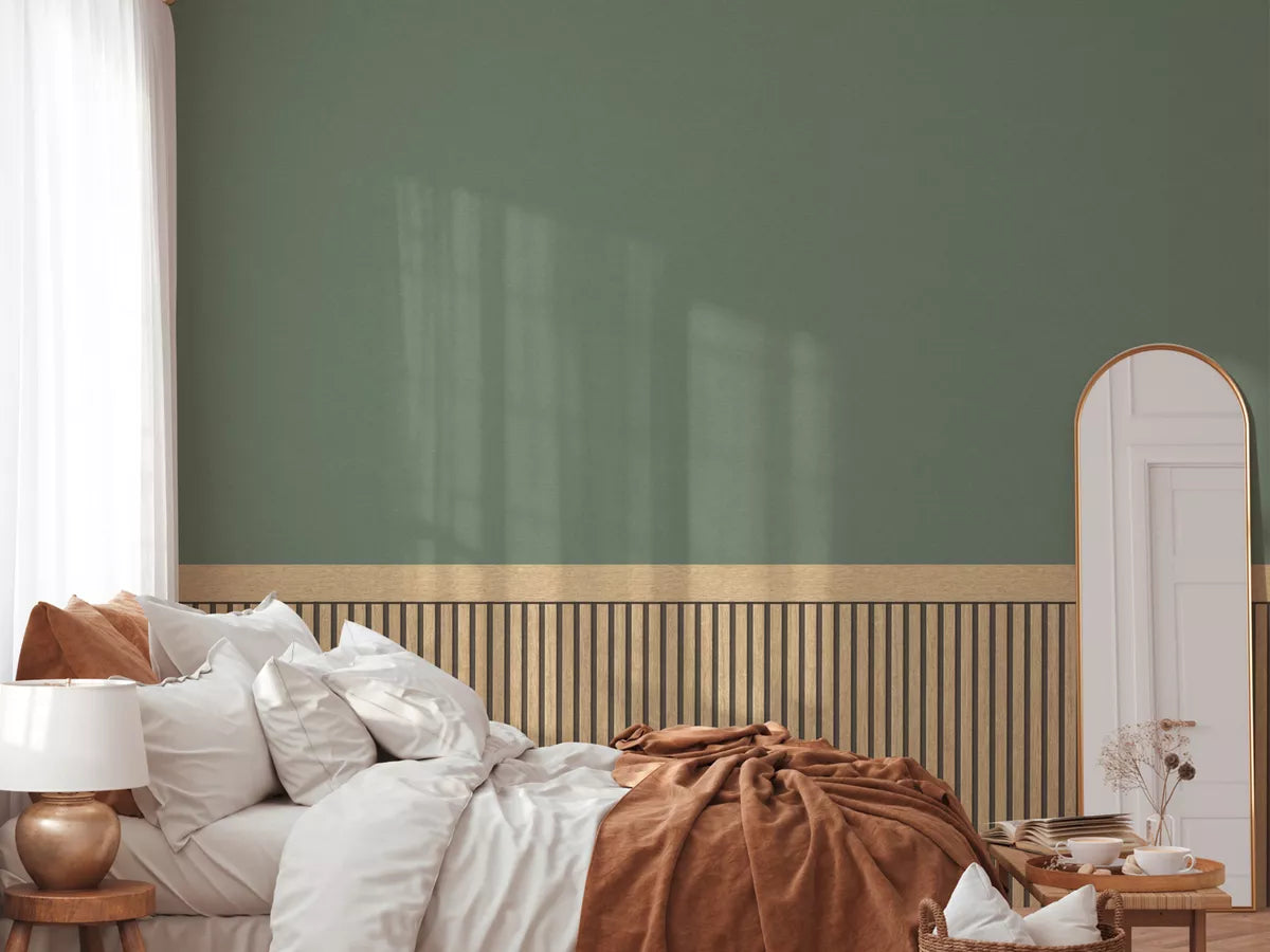 Wainscoting - Wood Batten Light Oak | 5 m (15 feet) by 1.06 m (42 inches)