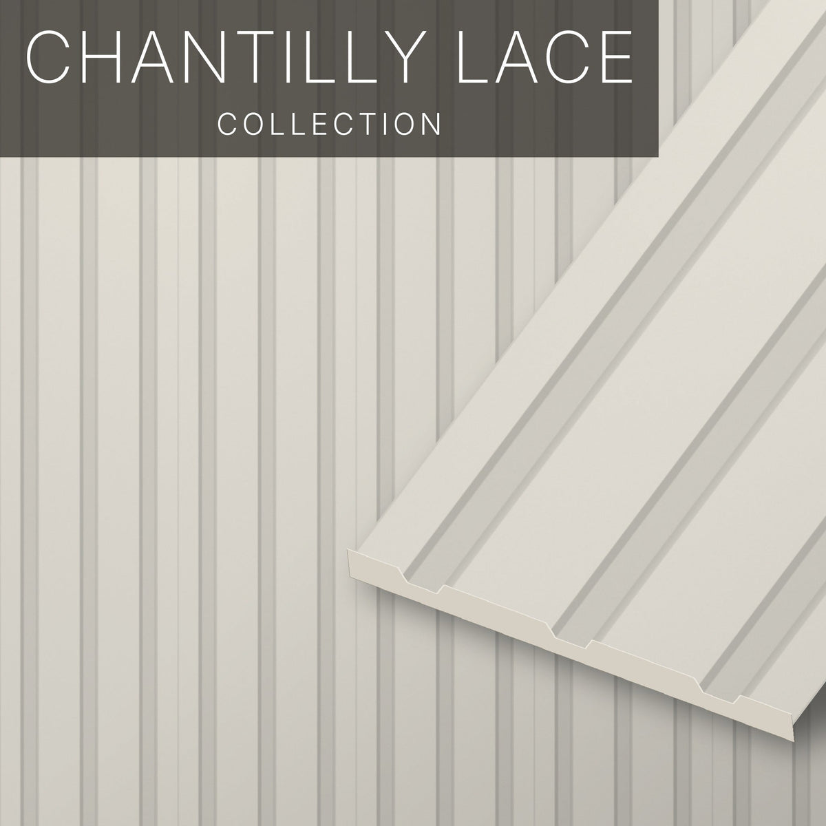 Chantilly Lace N°65 (Factory-Finished White Panels)