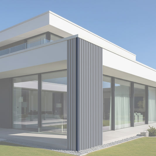 Corners for WPC Exterior Wall Panels - Grey PUX-102 | 114’’H x 2.35’ x 1.5'