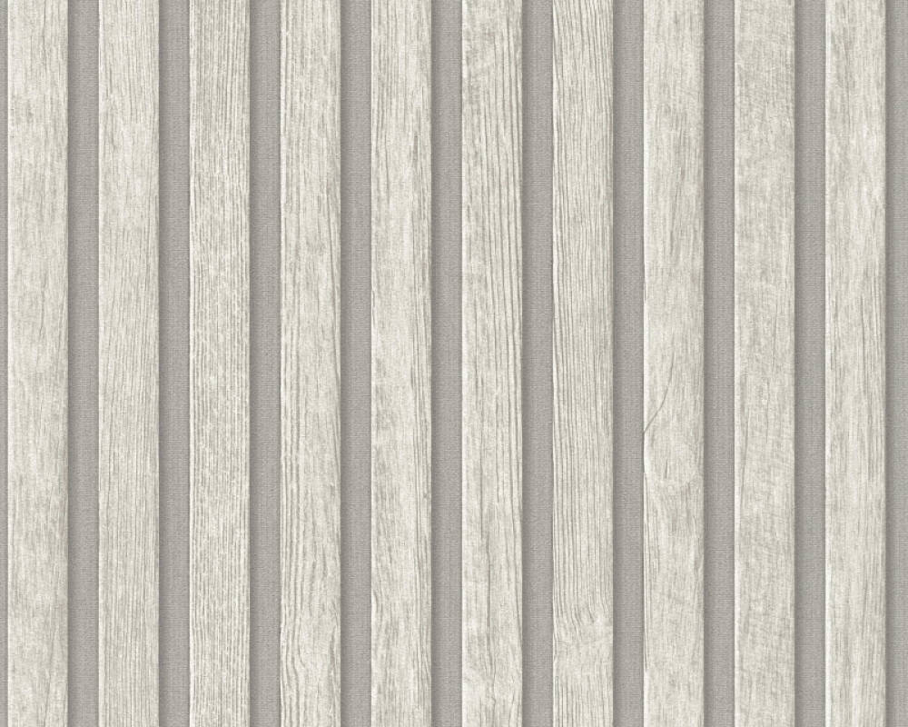 Wallpaper panels - Wood, Black, Grey | 20.5'' (53cm) by 33ft (10.5m) | 56sqft