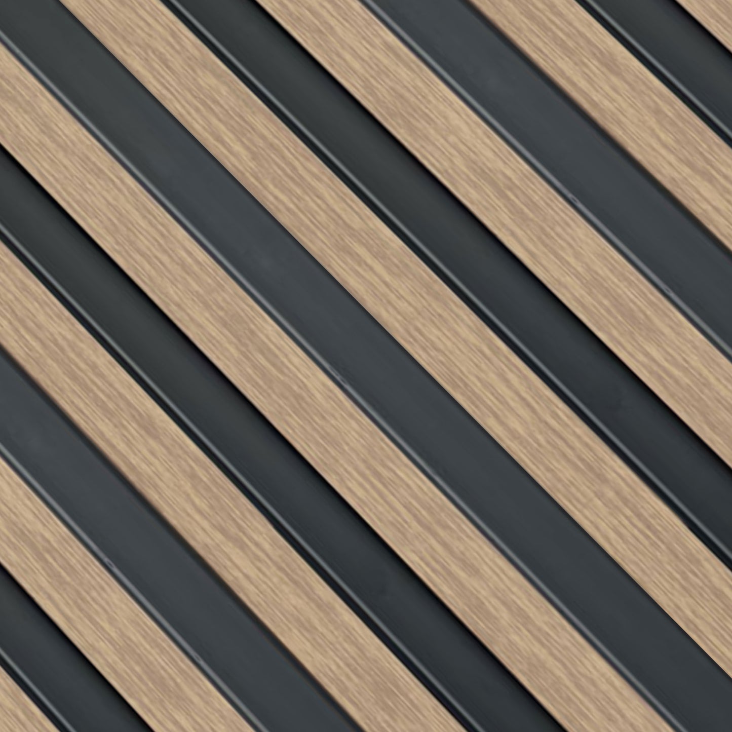 ADA Collection | Faux Wood Panels | Waterproof Slat Panel | 94.5” x 4.8” | 3.15 sqft. PU100-101