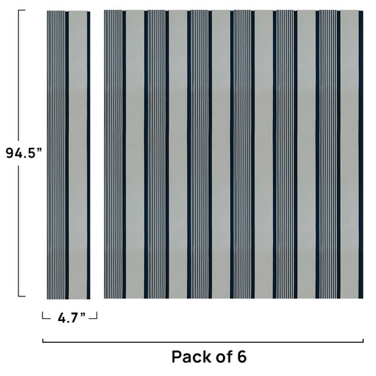 ADA Collection | Faux Wood Panels | Waterproof Slat Panel | 94.5” x 4.8” | 3.15 sqft. PU405 - PICK UP ONLY (4309 Steeles Ave West)