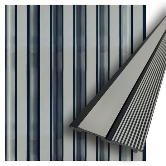 ADA Collection | Faux Wood Panels | Waterproof Slat Panel | 94.5” x 4.8” | 3.15 sqft. PU405