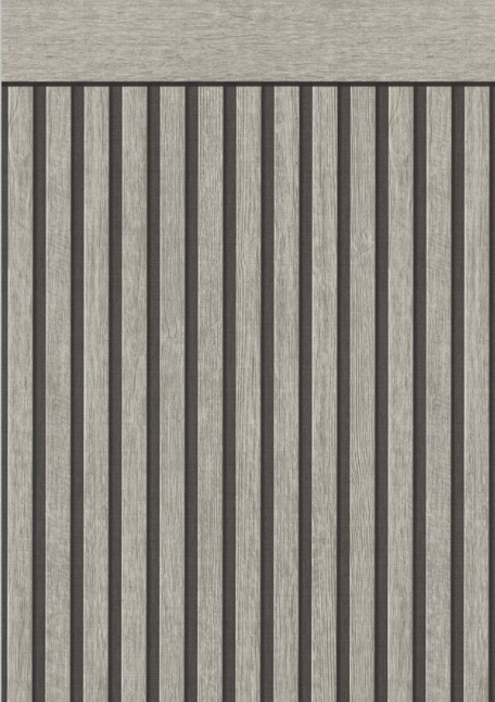 Wainscoting - Grey Wood | 5 m (15 feet) by 1.06 m (42 inches)