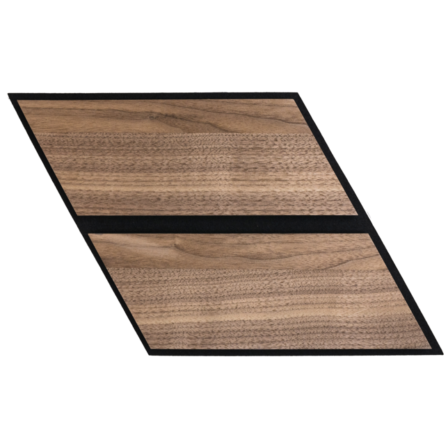 Diamond Wood Veneer Slat Wall Panels | Acoustica Collection  | 11" X 9.5" | 0.73 sqft. | Wall sound-damping Panels. PICK UP ONLY (4309 Steeles Ave West)