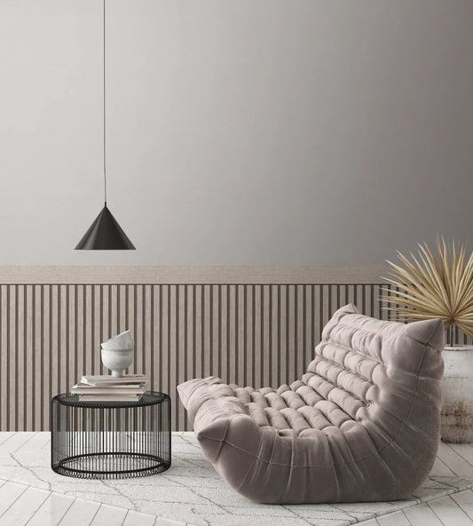 Wainscoting - Grey Wood | 5 m (15 feet) by 1.06 m (42 inches)